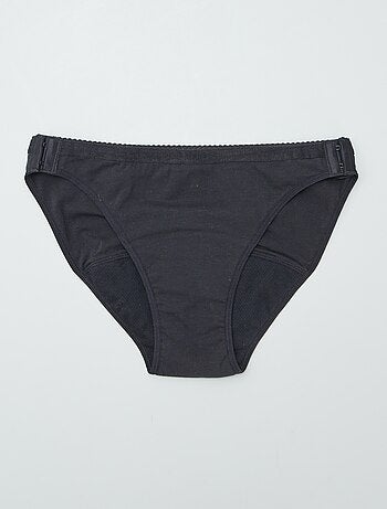 Set van 2 wasbare menstruatieslips van katoen - collectie gemakkelijk aan te trekken