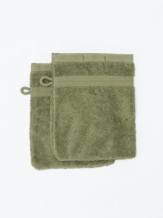 Set van 2 washandjes - Kiabi Home