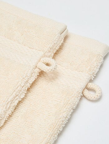 Set van 2 washandjes - Kiabi Home