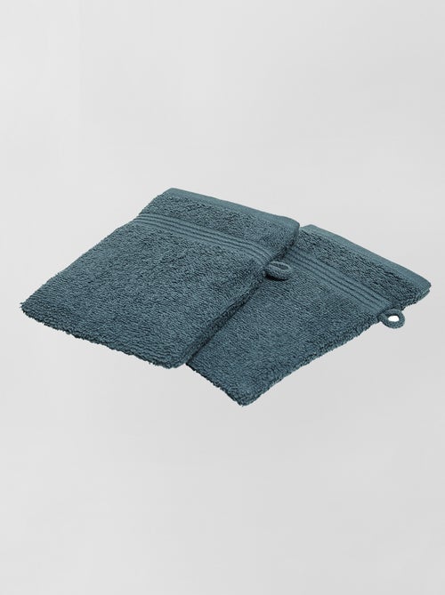 Set van 2 washandjes - Kiabi