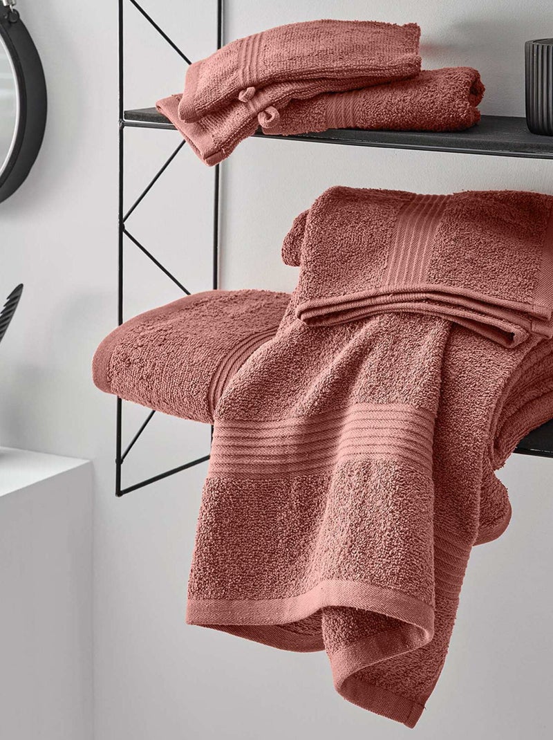 Set van 2 washandjes Beige - Kiabi