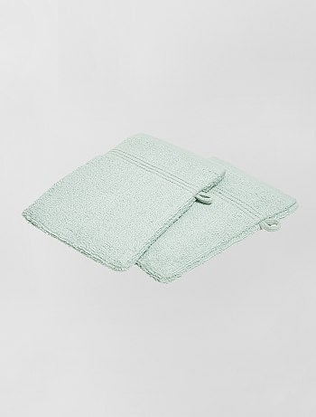 Set van 2 washandjes