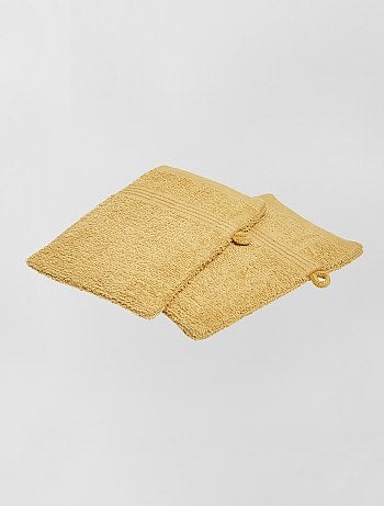 Set van 2 washandjes