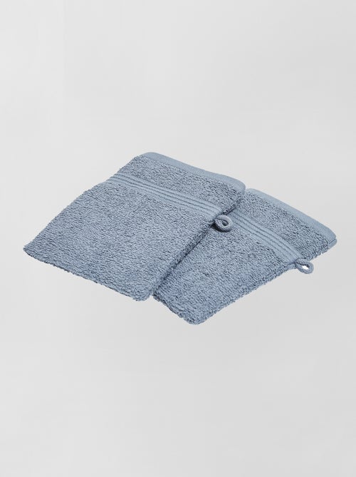 Set van 2 washandjes - Kiabi