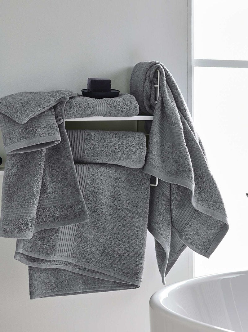 Set van 2 washandjes GRIJS - Kiabi