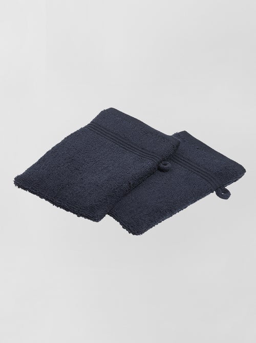 Set van 2 washandjes - Kiabi