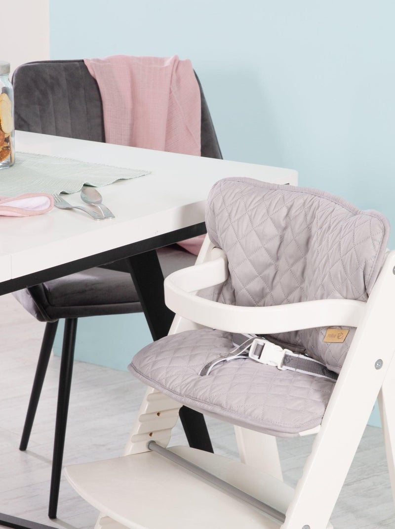 Set van 2 waterafstotende kussens voor kinderstoel 'roba Style' ROBA Zilvergrijs - Kiabi