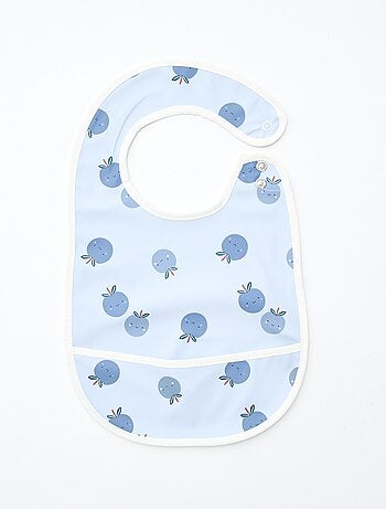 Set van 2 waterdichte slabbetjes met print