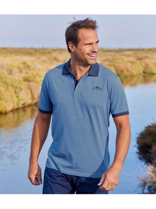 Set van 2 Wildland poloshirts  - ATLAS FOR MEN - Kiabi