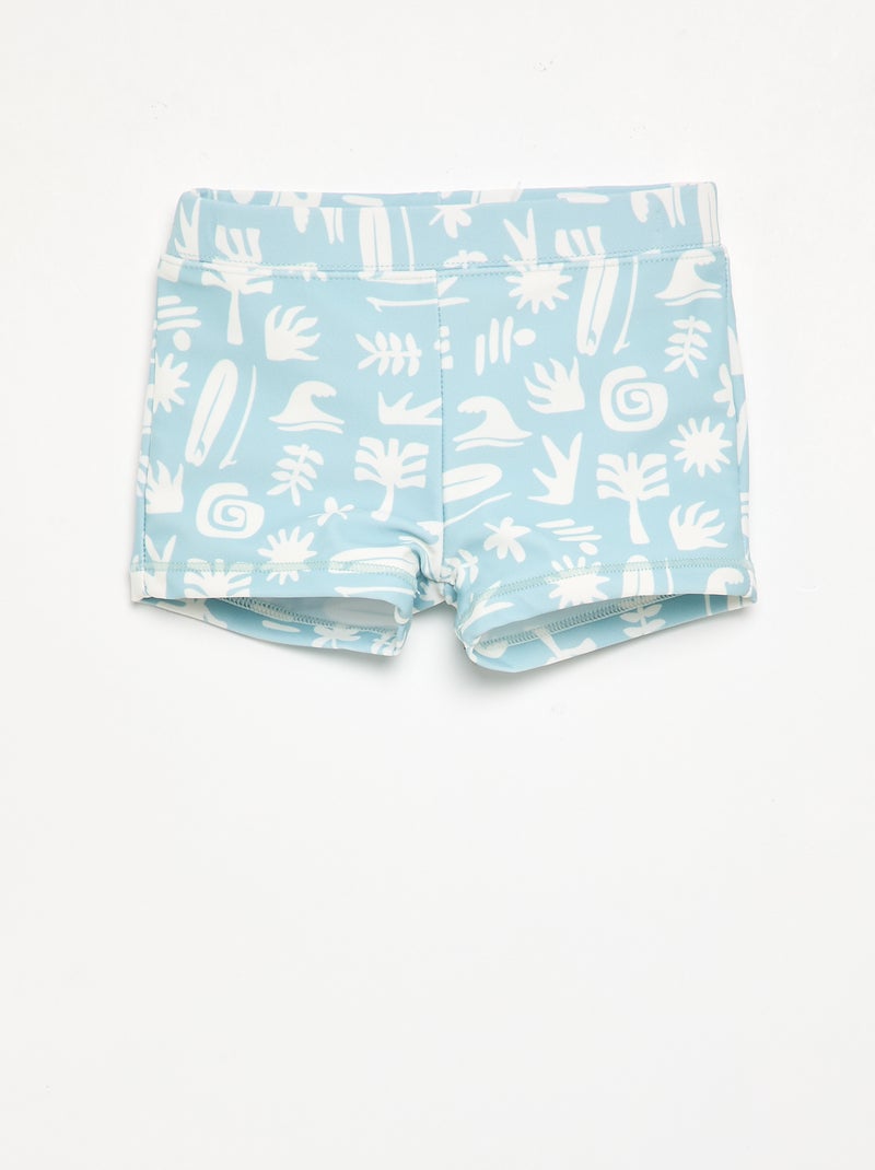 Set van 2 zwemboxers Wit - Kiabi