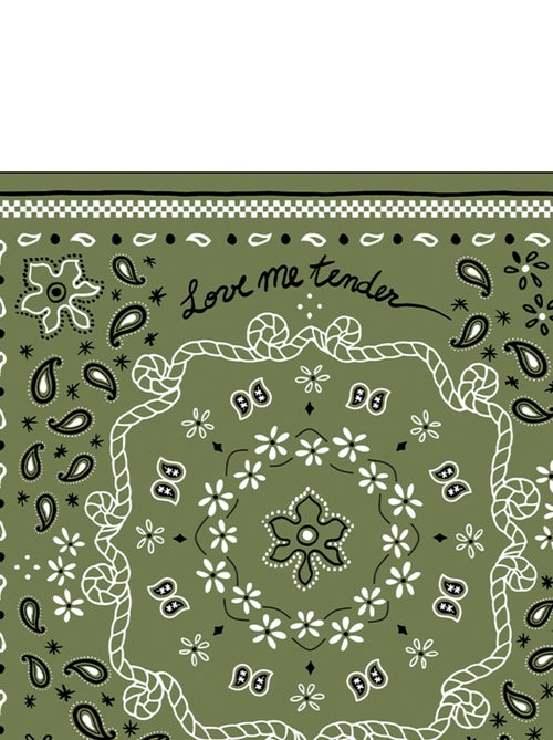 Set van 20 papieren bandana-servetten - Kiabi