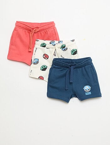 Set van 3 'Avengers'-shorts