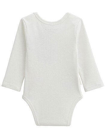 Set van 3 babyrompertjes met lange mouwen canopée