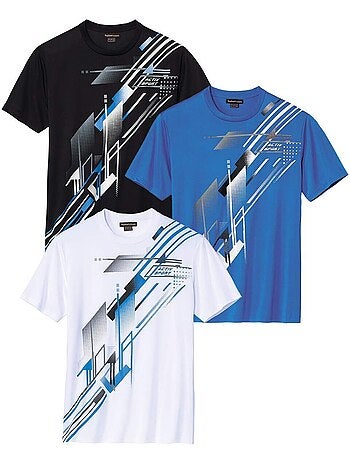 Set van 3 T-shirts Beach Sport - ATLAS FOR MEN