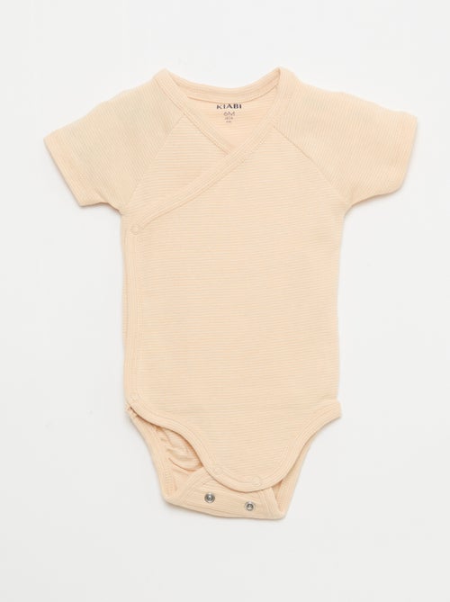 Set van 3 bodies met korte mouwen - Kiabi