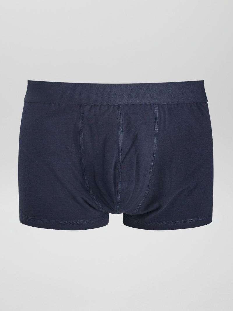 Set van 3 boxers grote maten GRIJS - Kiabi