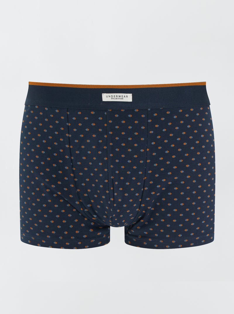 Set van 3 boxershorts BLAUW - Kiabi