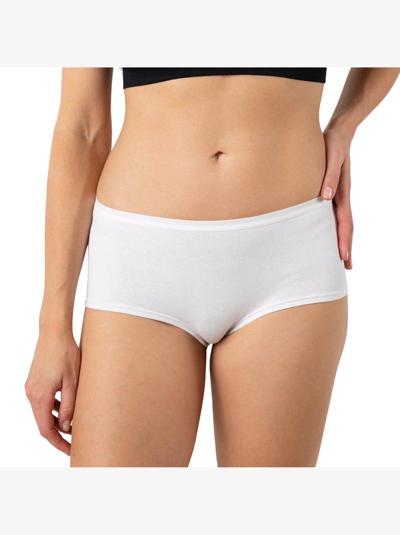 Set van 3 boxershorts dames ecopack basic athena Beige - Kiabi