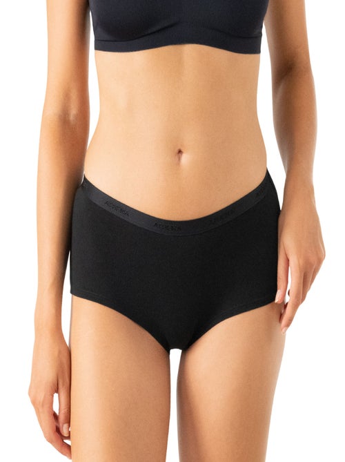 Set van 3 boxershorts dames ecopack basic athena - Kiabi
