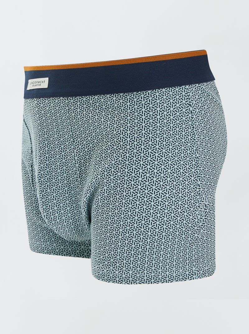 Set van 3 boxershorts GROEN - Kiabi