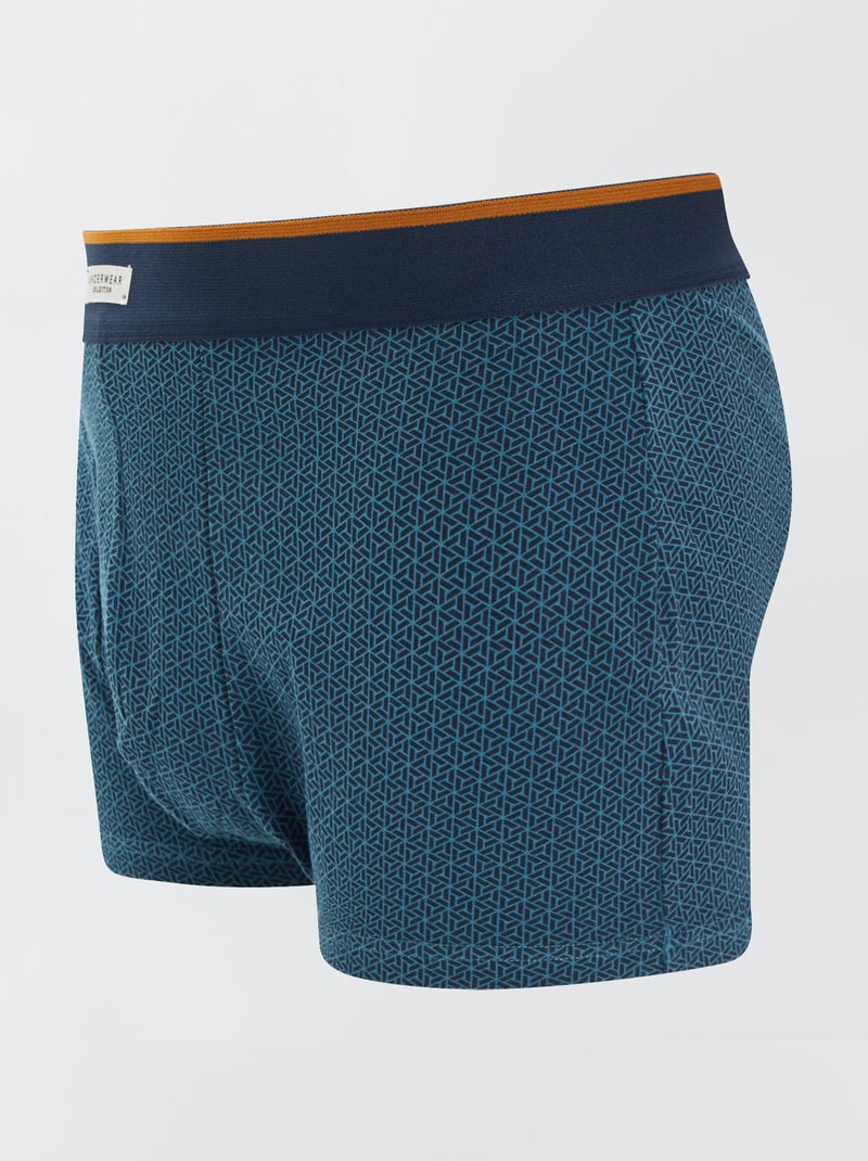 Set van 3 boxershorts GROEN - Kiabi
