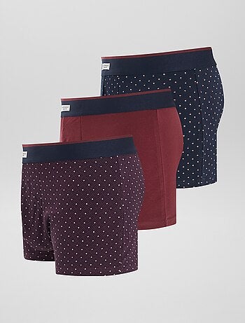 Set van 3 boxershorts