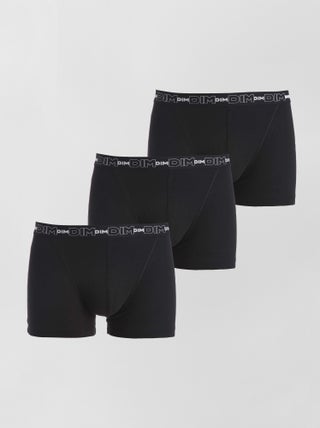 Set van 3 boxershorts van stretch katoen van DIM