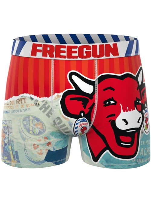 Set van 3 boxershorts voor kinderen met het laughing cow-print. - Kiabi Set van 3 boxershorts voor kinderen met het laughing cow-print. - Kiabi