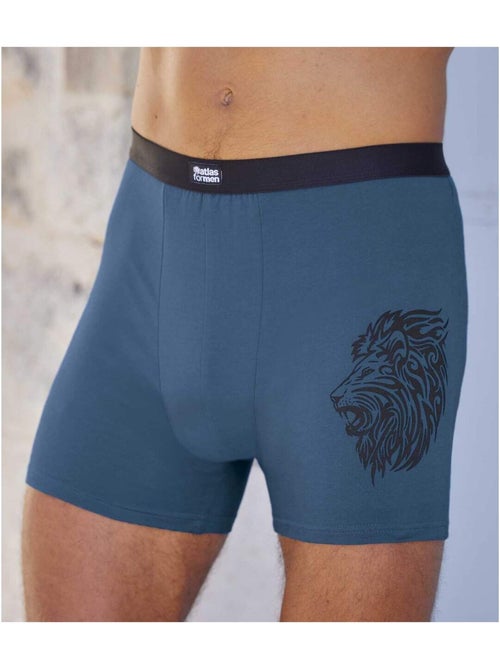 Set van 3 comfortabele boxershorts - ATLAS FOR MEN - Kiabi