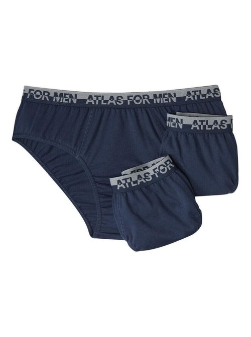 Set van 3 comfortabele slips - ATLAS FOR MEN - Kiabi Set van 3 comfortabele slips - ATLAS FOR MEN - Kiabi
