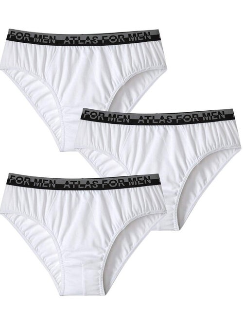 Set van 3 comfortabele slips - atlas for men - Kiabi