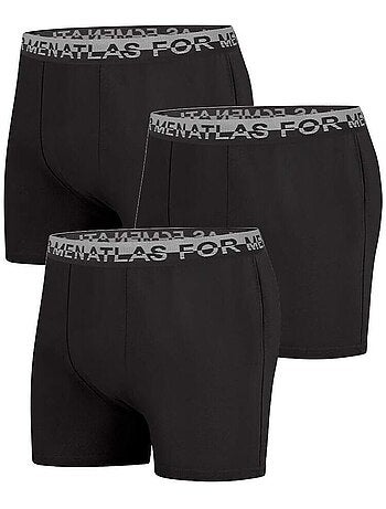 Set van 3 comfortabele stretch-boxers - atlas for men