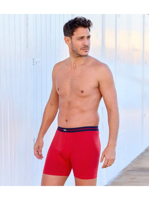 Set van 3 comfortabele stretchboxershorts - ATLAS FOR MEN - Kiabi Set van 3 comfortabele stretchboxershorts - ATLAS FOR MEN - Kiabi