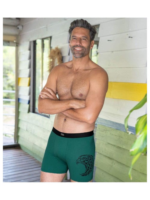 Set van 3 comfortabele stretchboxershorts - atlas for men - Kiabi Set van 3 comfortabele stretchboxershorts - atlas for men - Kiabi