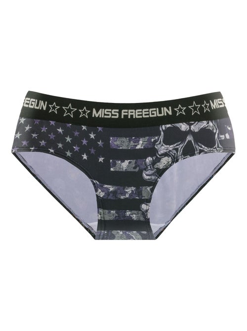 Set van 3 damesonderbroeken met camouflageprint - Kiabi
