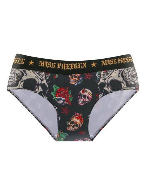 Set van 3 damesonderbroeken met camouflageprint - Kiabi
