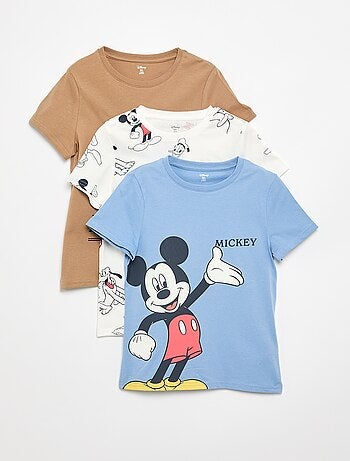 Set van 3 Disney T-shirts met korte mouwen