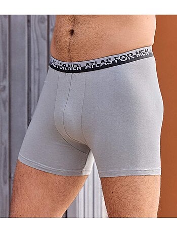 Set van 3 effen boxershorts - atlas for men