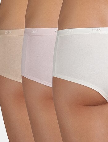 Set van 3 effen hipsters 'DIM'