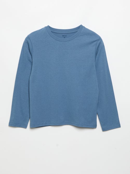Set van 3 effen T-shirts - Kiabi Set van 3 effen T-shirts - Kiabi