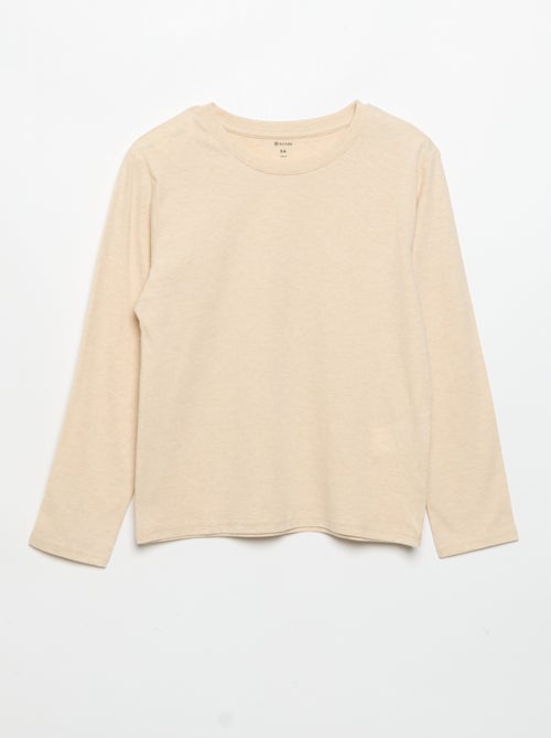 Set van 3 effen T-shirts - Kiabi Set van 3 effen T-shirts - Kiabi