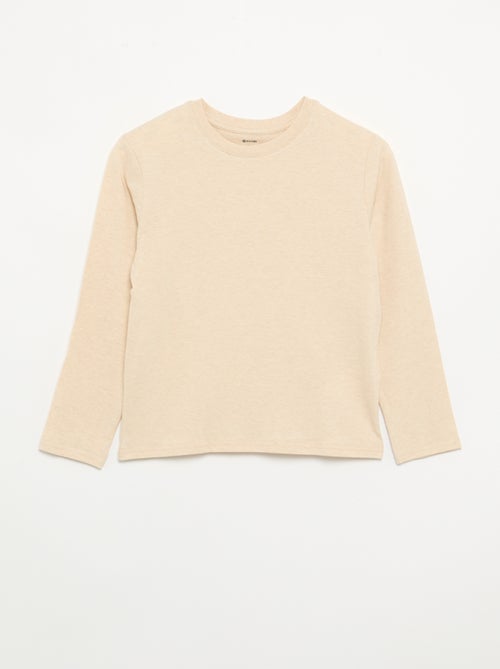 Set van 3 effen T-shirts - Kiabi