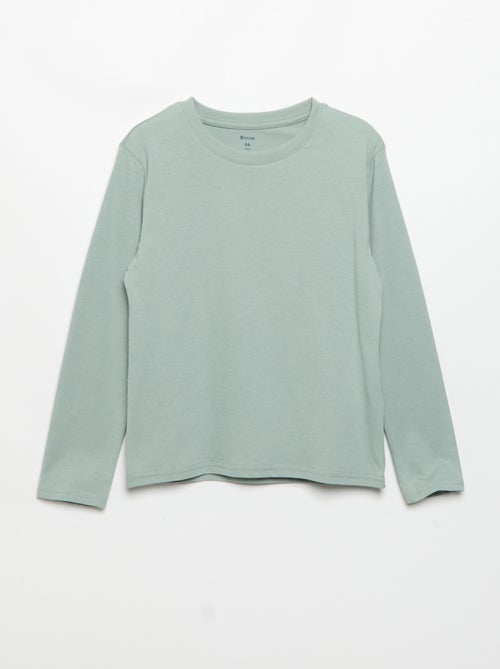 Set van 3 effen T-shirts - Kiabi Set van 3 effen T-shirts - Kiabi