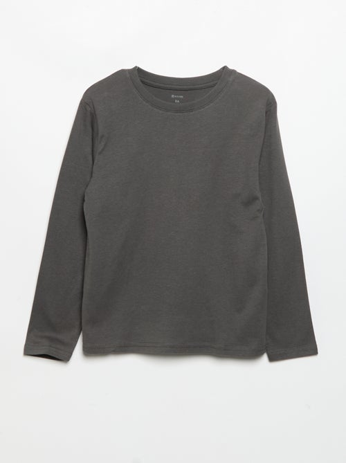 Set van 3 effen T-shirts - Kiabi Set van 3 effen T-shirts - Kiabi