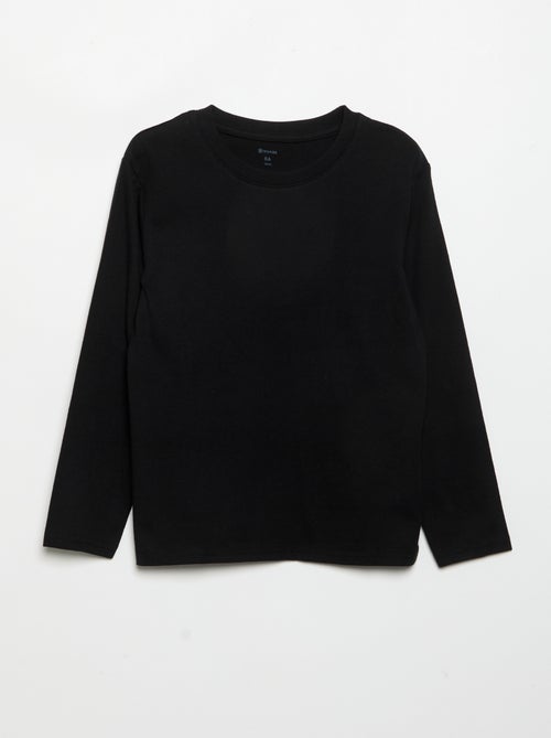 Set van 3 effen T-shirts - Kiabi Set van 3 effen T-shirts - Kiabi