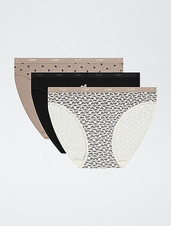 Set van 3 fantasie slips 'DIM'