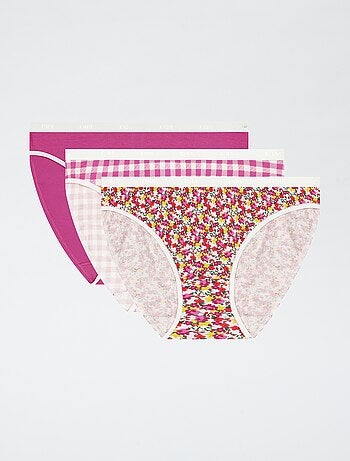 Set van 3 fantasie slips 'DIM'