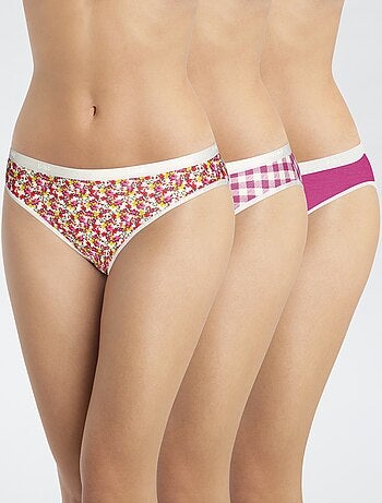 Set van 3 fantasie slips 'DIM'