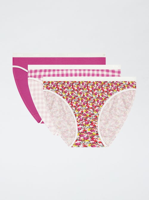 Set van 3 fantasie slips 'DIM' - Kiabi