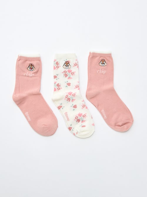 Set van 3 fantasiekousen 'Tic&Tac' - Kiabi